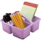 Teacher Created Resources Plastic Storage Caddy, Lavender, 6PK 20955 - alternate 2
